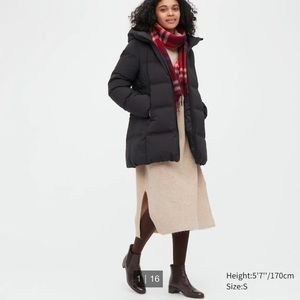 Uniqlo seamless down coat
